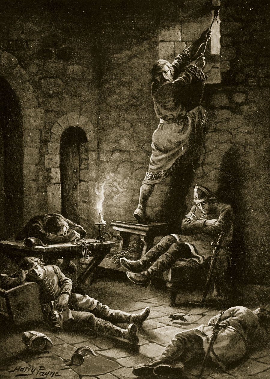 Feb 3,The escape of Ralph Flambard from the Tower of London