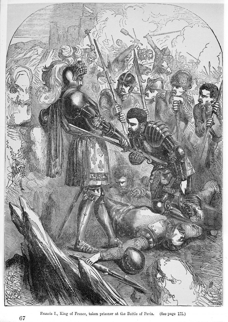 Francis I Taken Prisoner at the Battle of Pavia