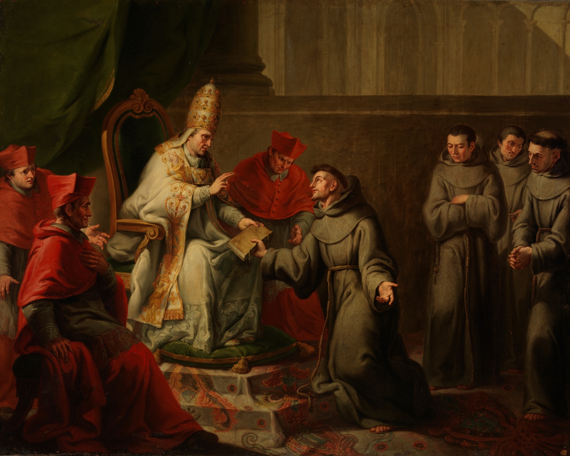 Approval of the Rule of Saint Francis by Pope Innocence III