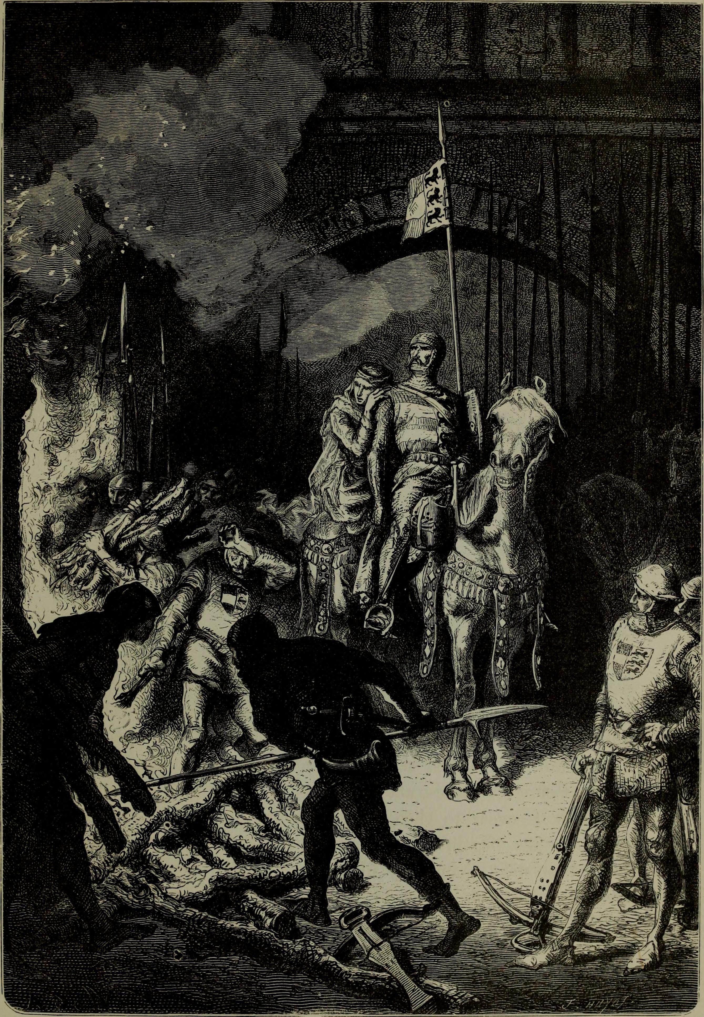 The Count of La Marche's Parting Insult