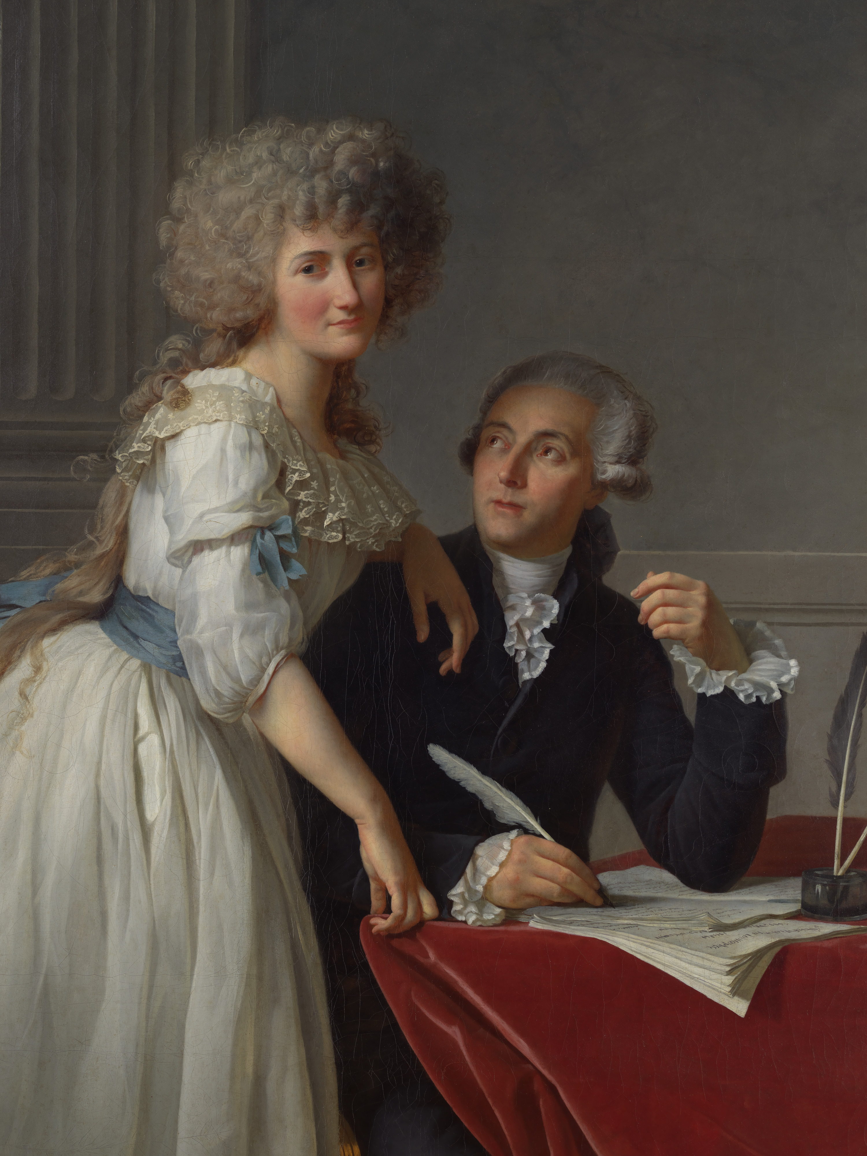 Antoine Laurent Lavoisier and Marie Anne Lavoisier