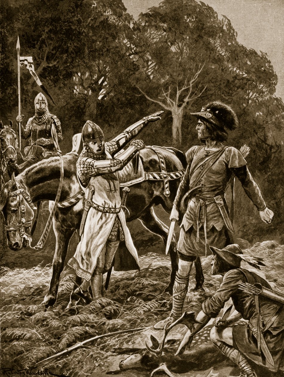 William receives news of the rising of the North, Richard Caton II Woodville