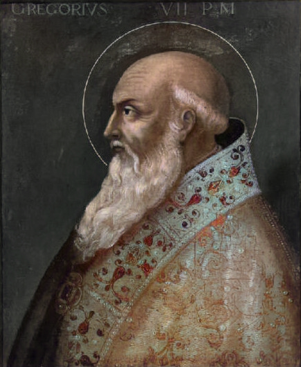 Portrait of Saint Gregory VII, pope