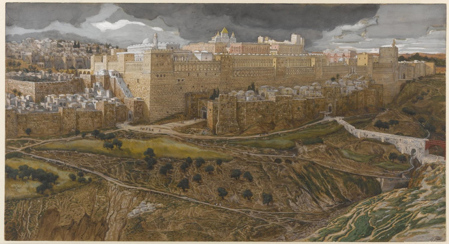 Reconstruction of the Temple of Herod, Southeast Corner