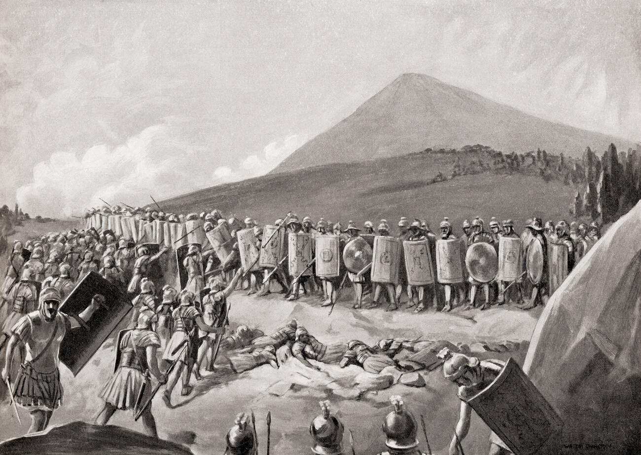 Spartacus on Vesuvius