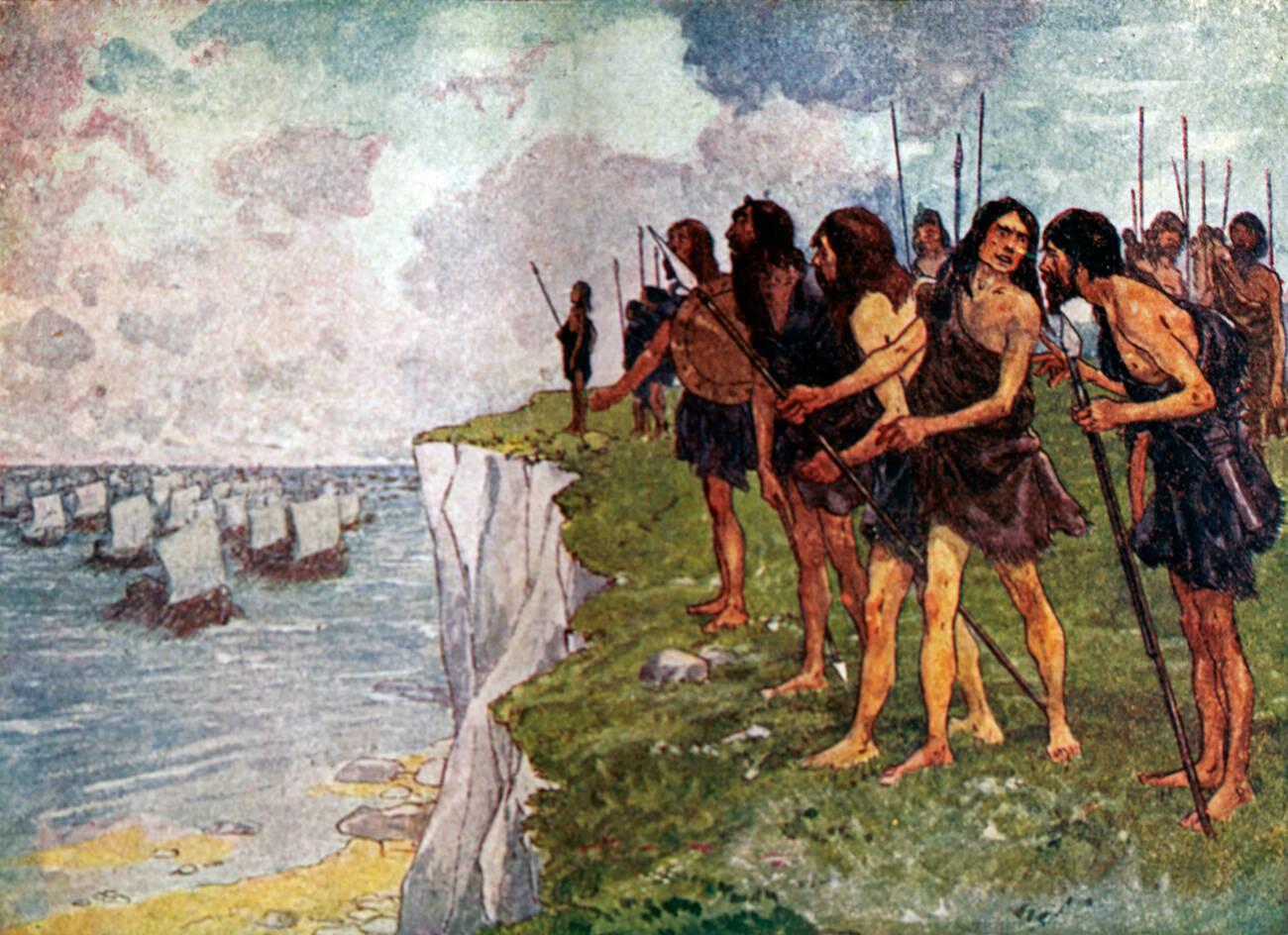 When 80 Roman Galleys Came To Britain