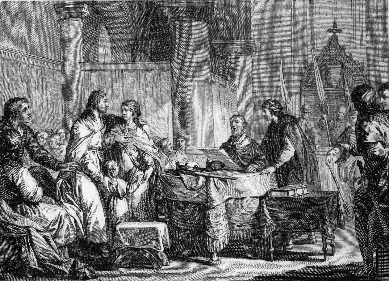 Abdication of Carloman for the benefit of his brother, Pepin III