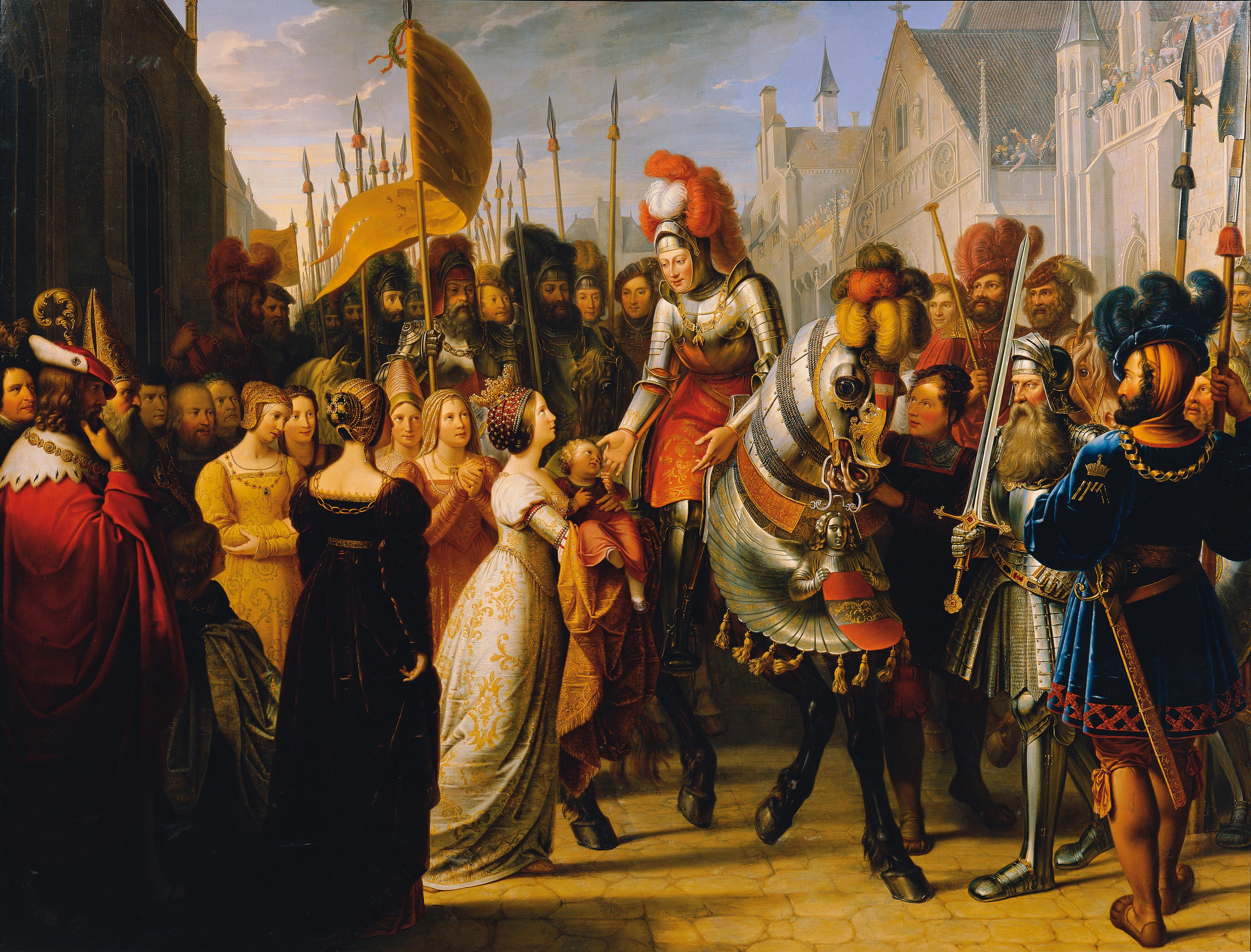 The Entry of Emperor Maximilian I into Ghent