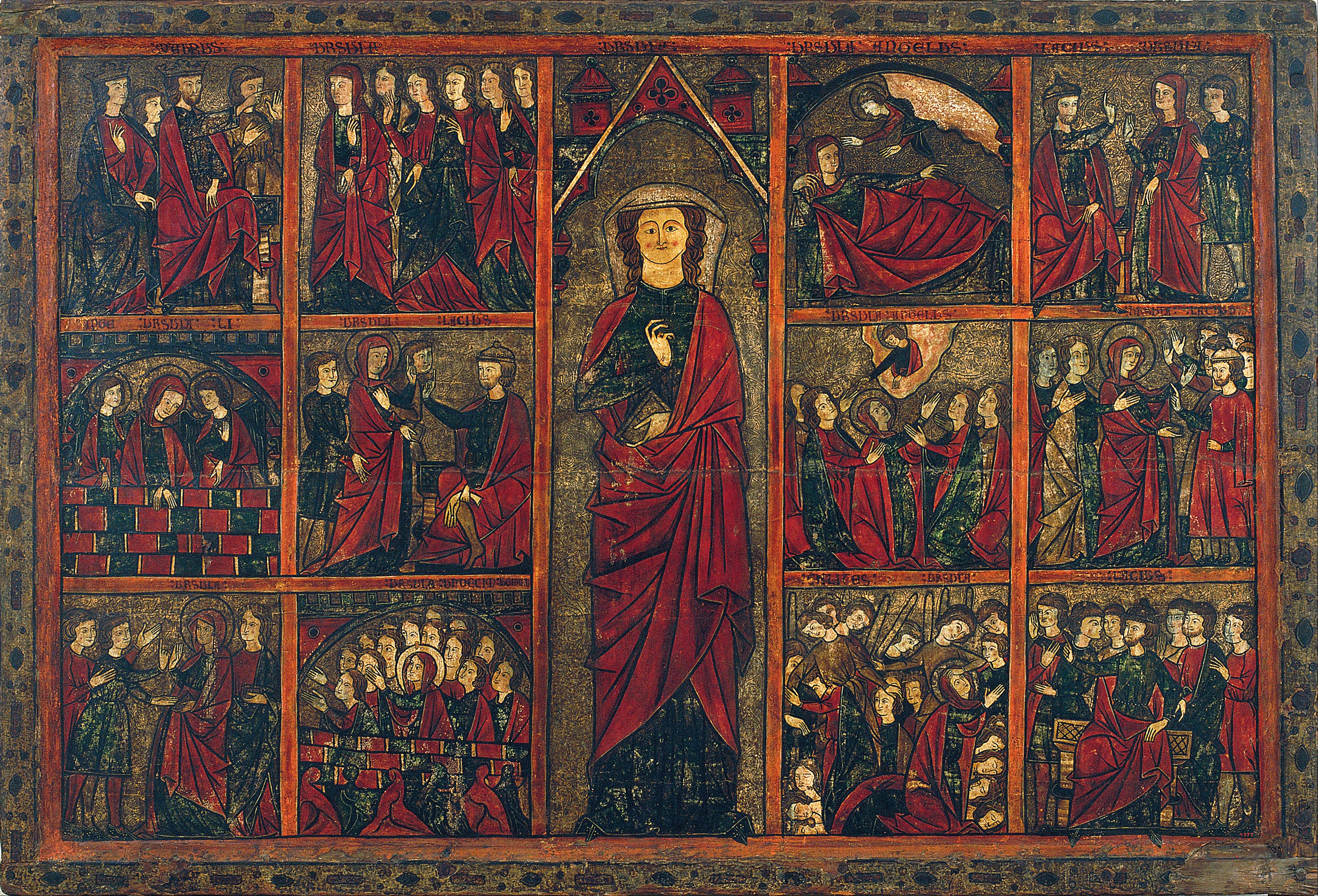 Panel of Saint Ursula