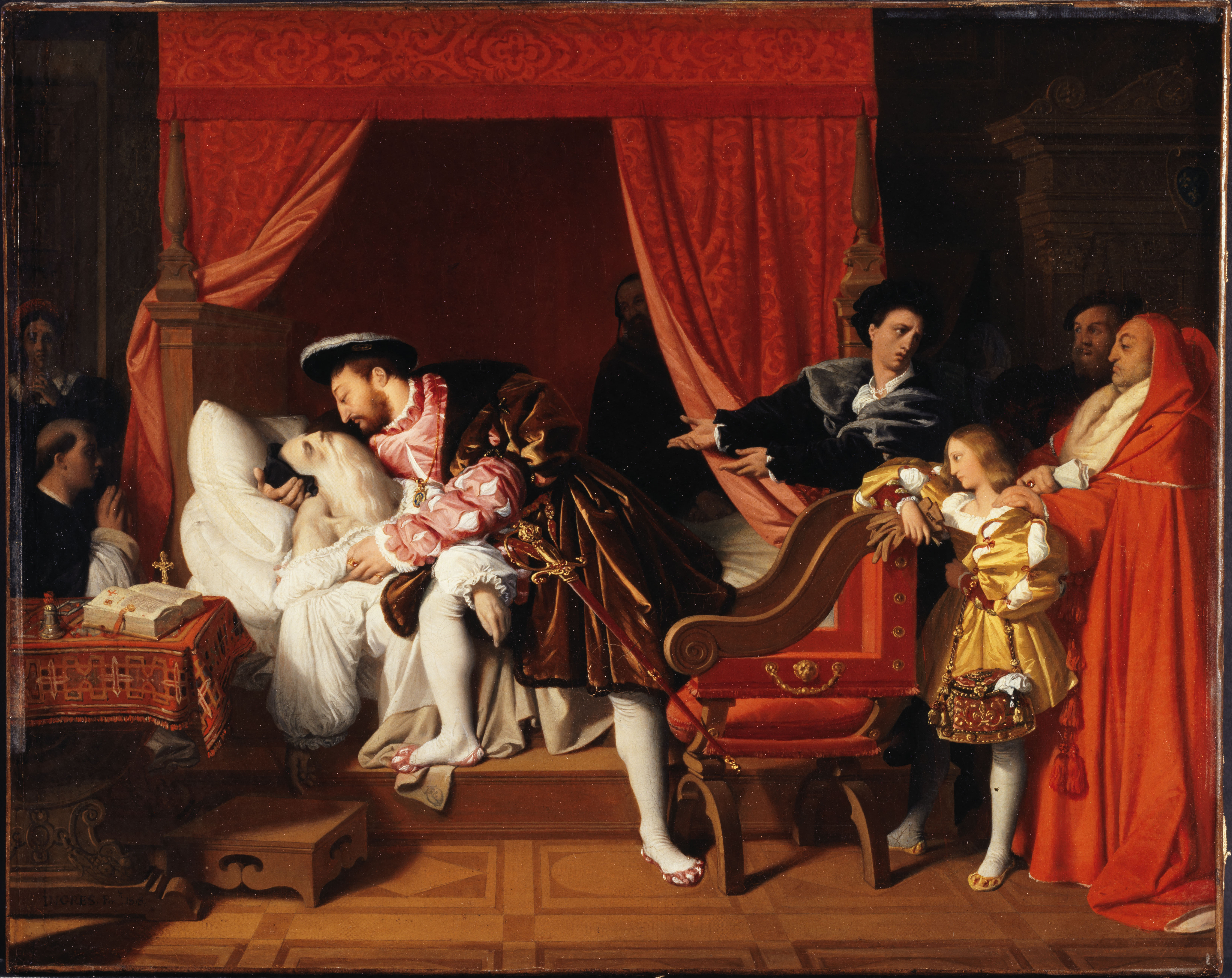 The Death of Leonardo da Vinci
