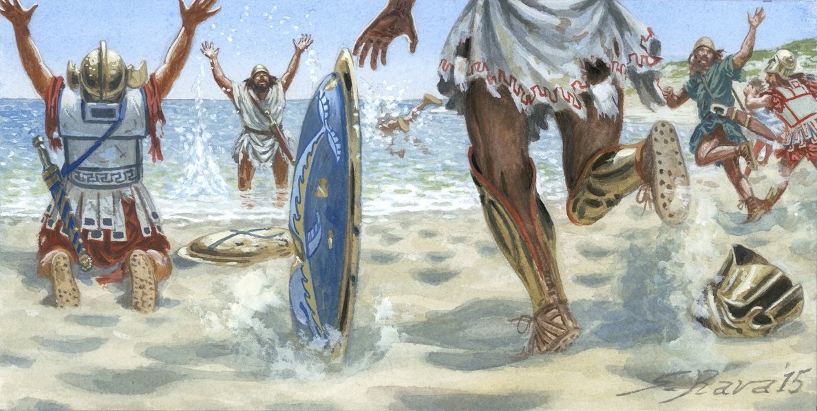 Xenophon's 10,000 Greeks Reach the Black Sea