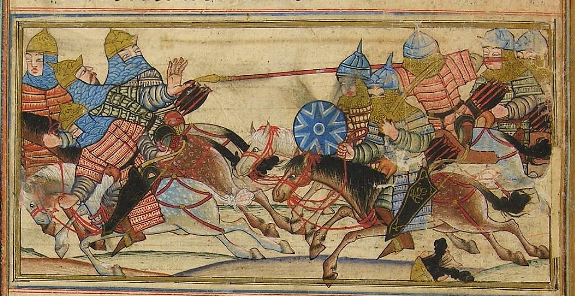 War with the Oghuz during the reign of Sultan Sanjar. Topkapı Sarayı Müzesi 1653-3 [315 A]