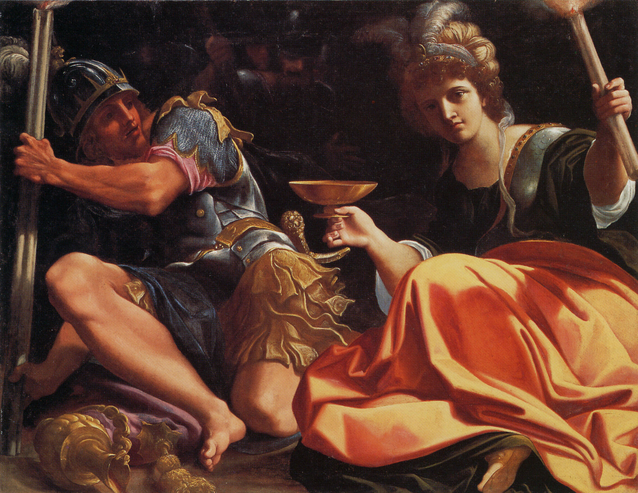 Alexander the Great and Thaïs Ludovico Carracci