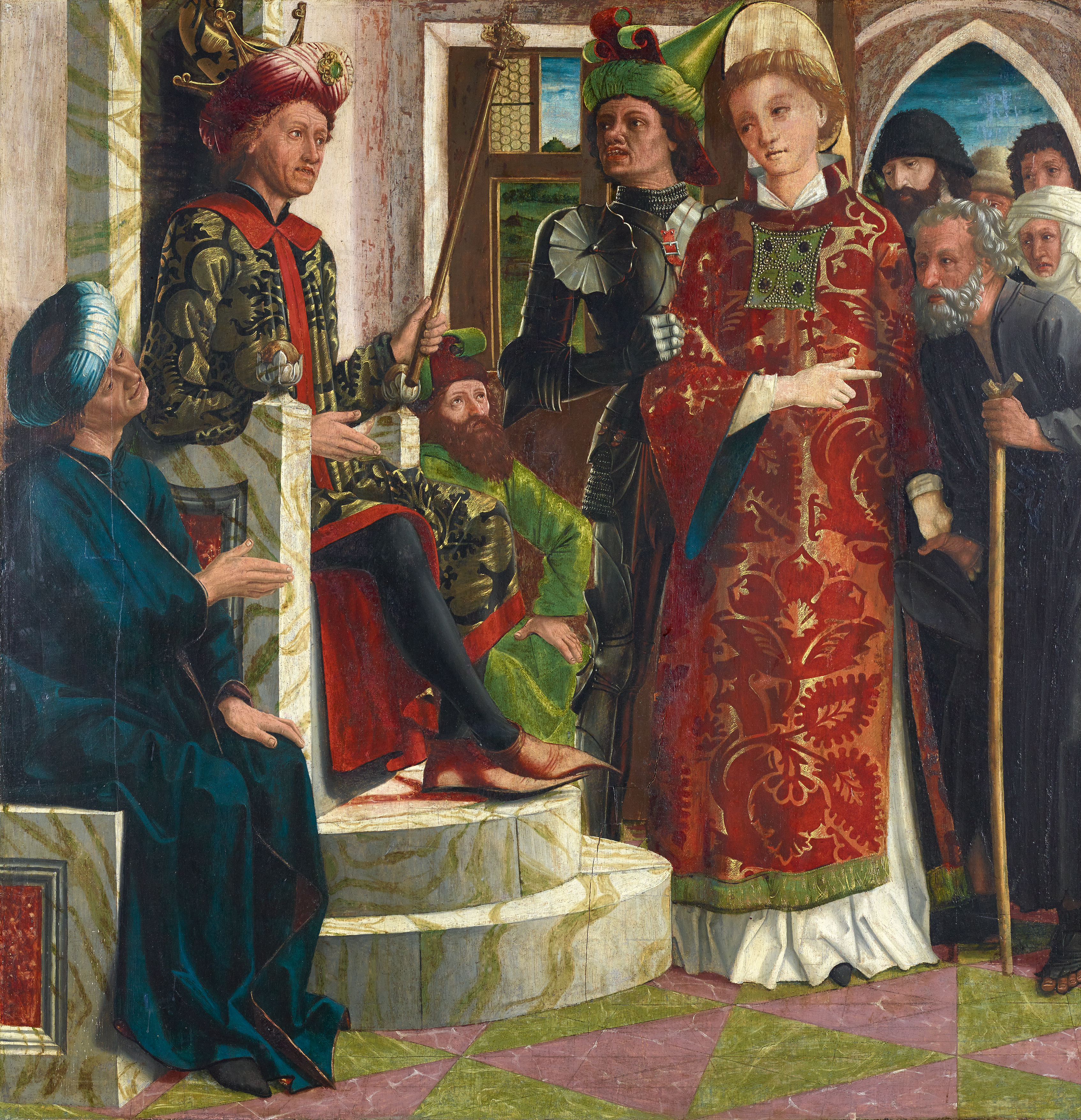 St. Lawrence before Emperor Decius