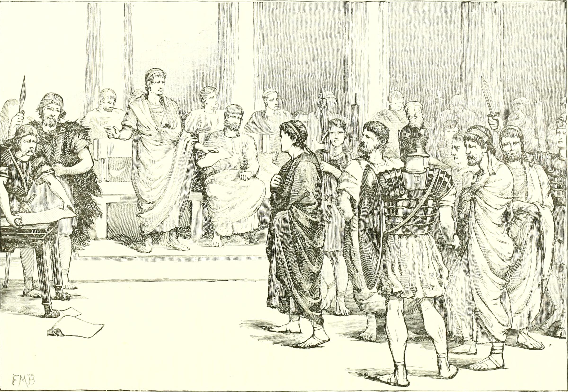 Catilinartan Conspirators Before the Senate