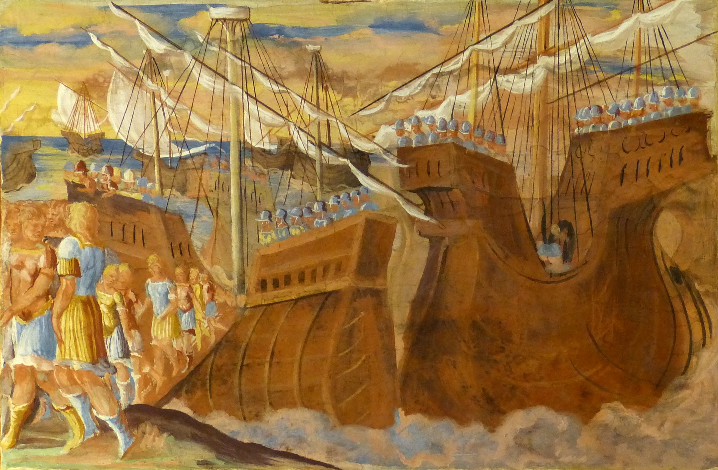 Battle of Lake Trasimene by an