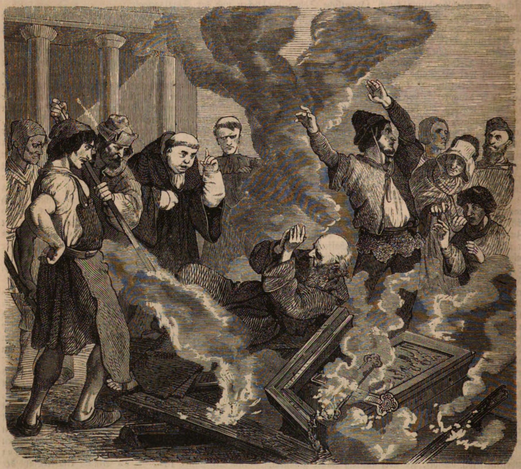 Pierre de Bruys burned