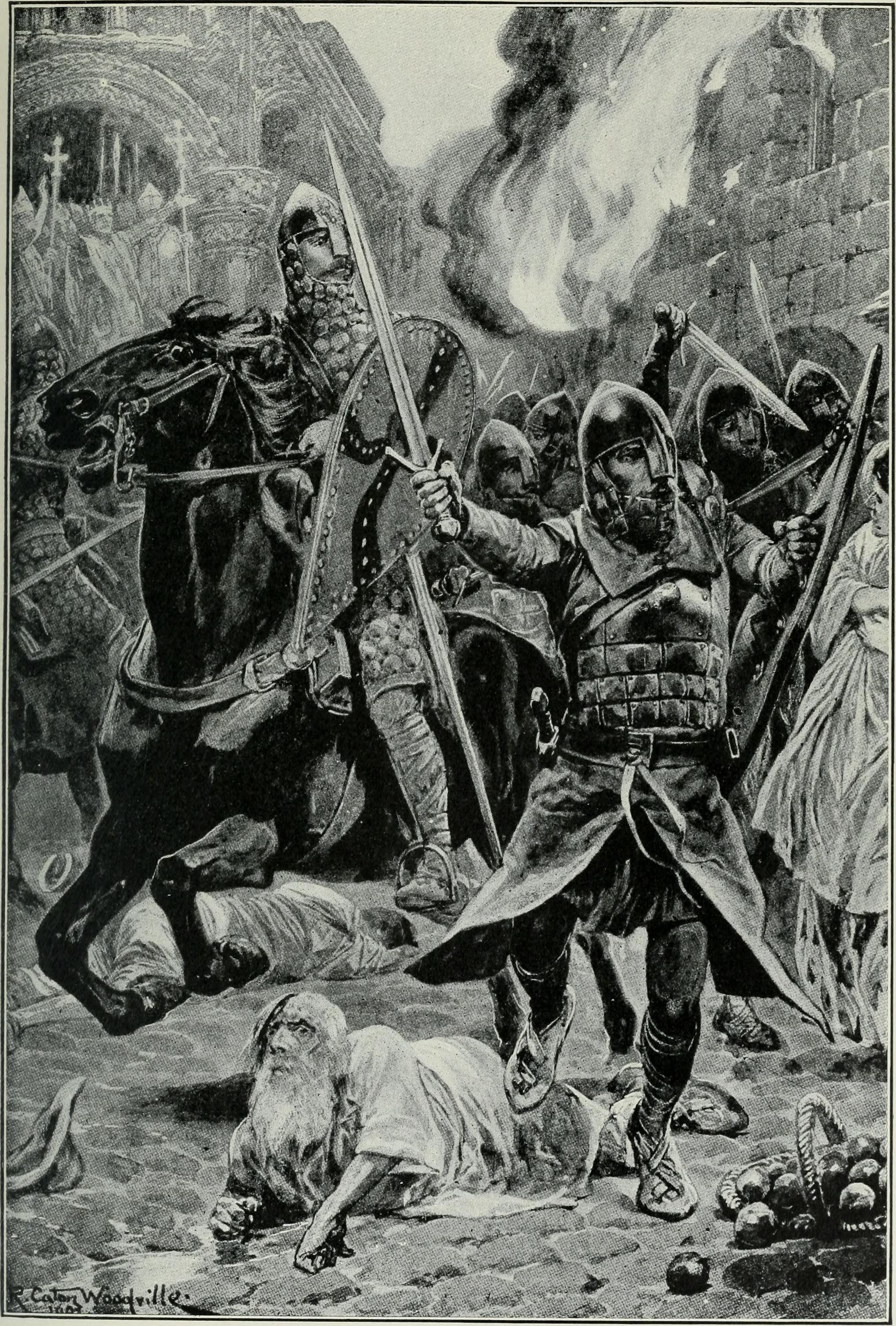 The Normans in London at the Coronation of William the Conqueror
