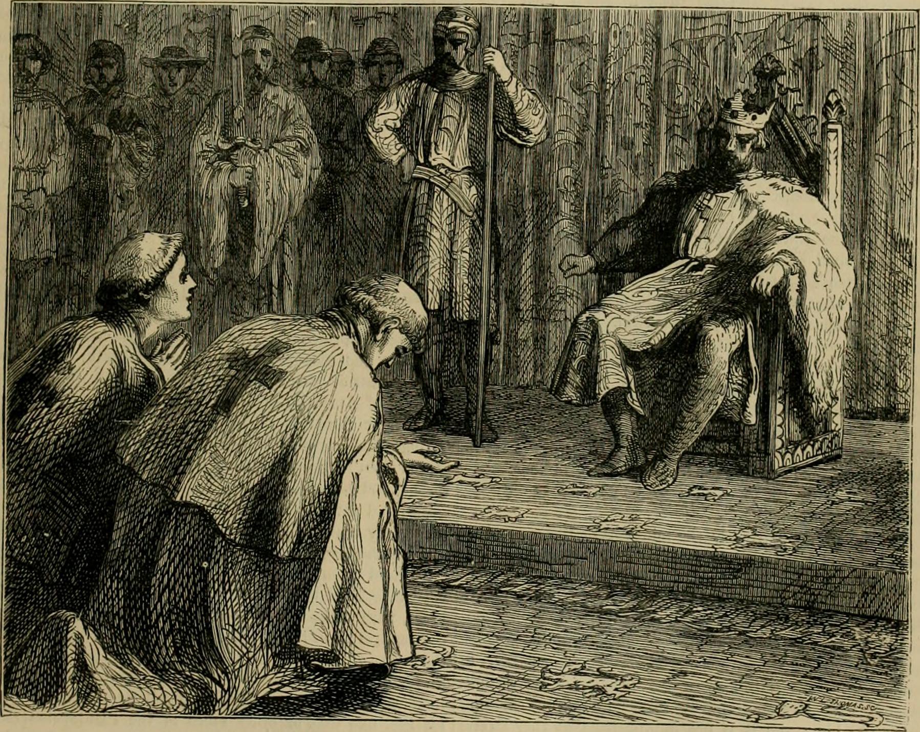 Priests Interceding with Richard for the Bishop of Beauvais