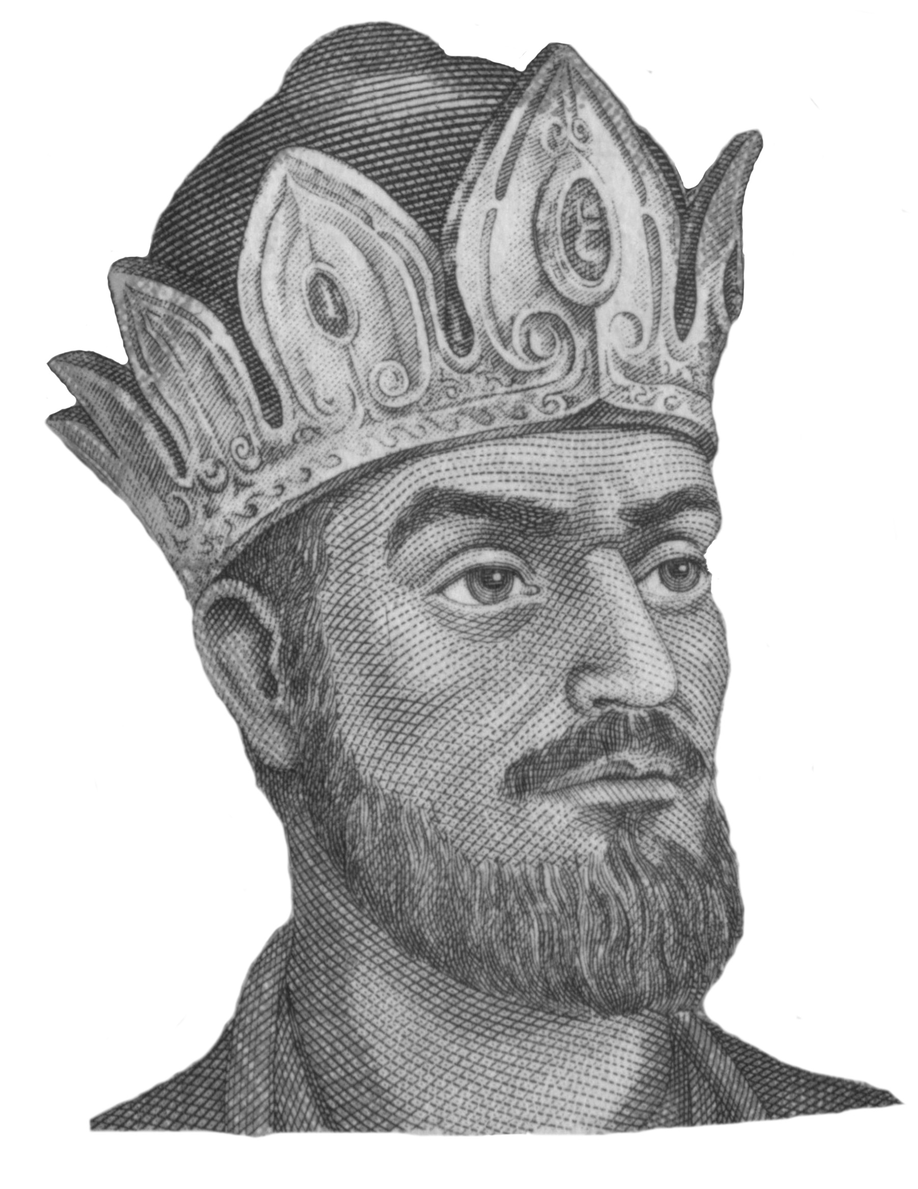 Tughrul Bey derived from a Turkmenistan currency issued in 2009 AD