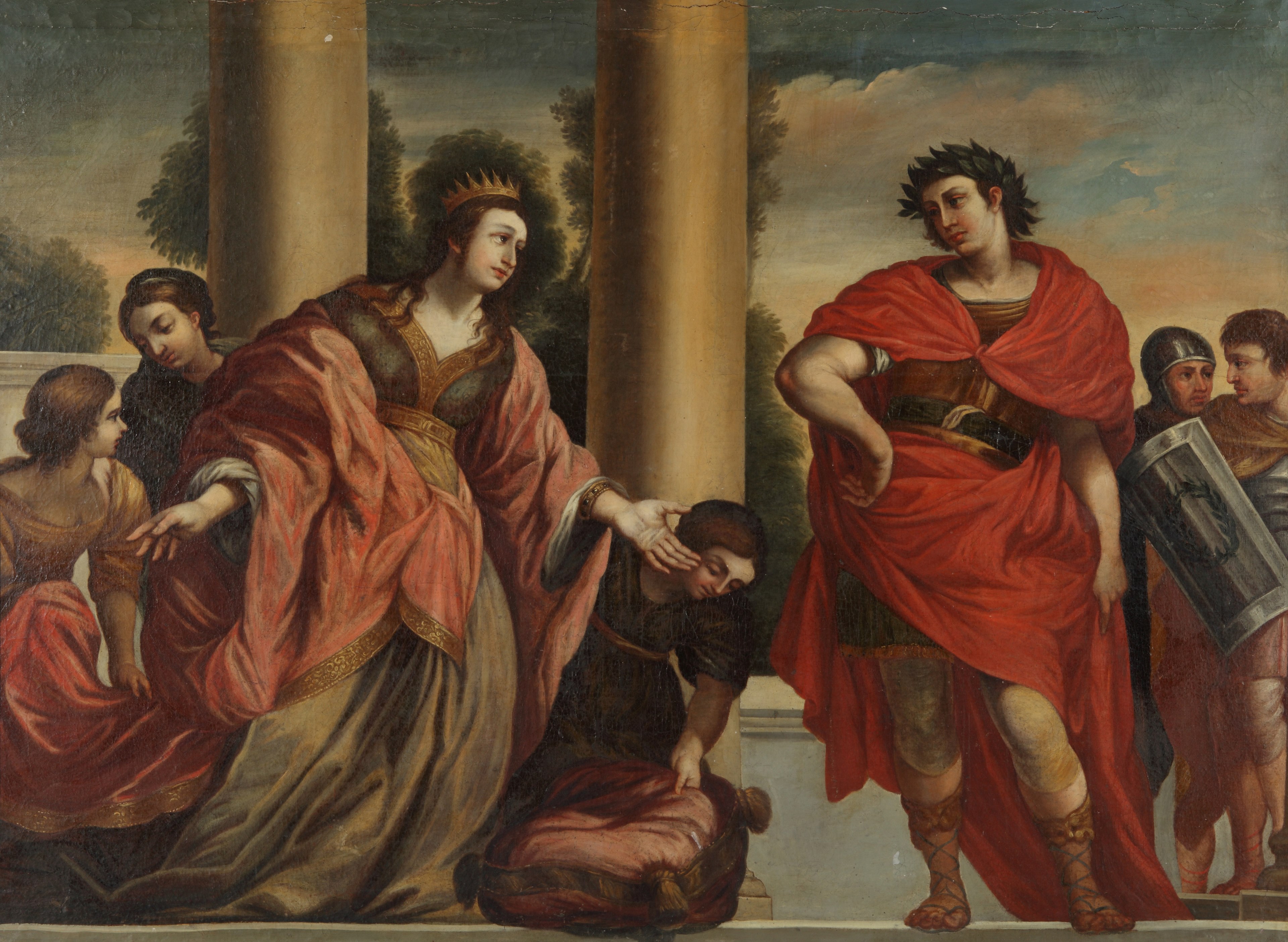 Cleopatra and Octavian