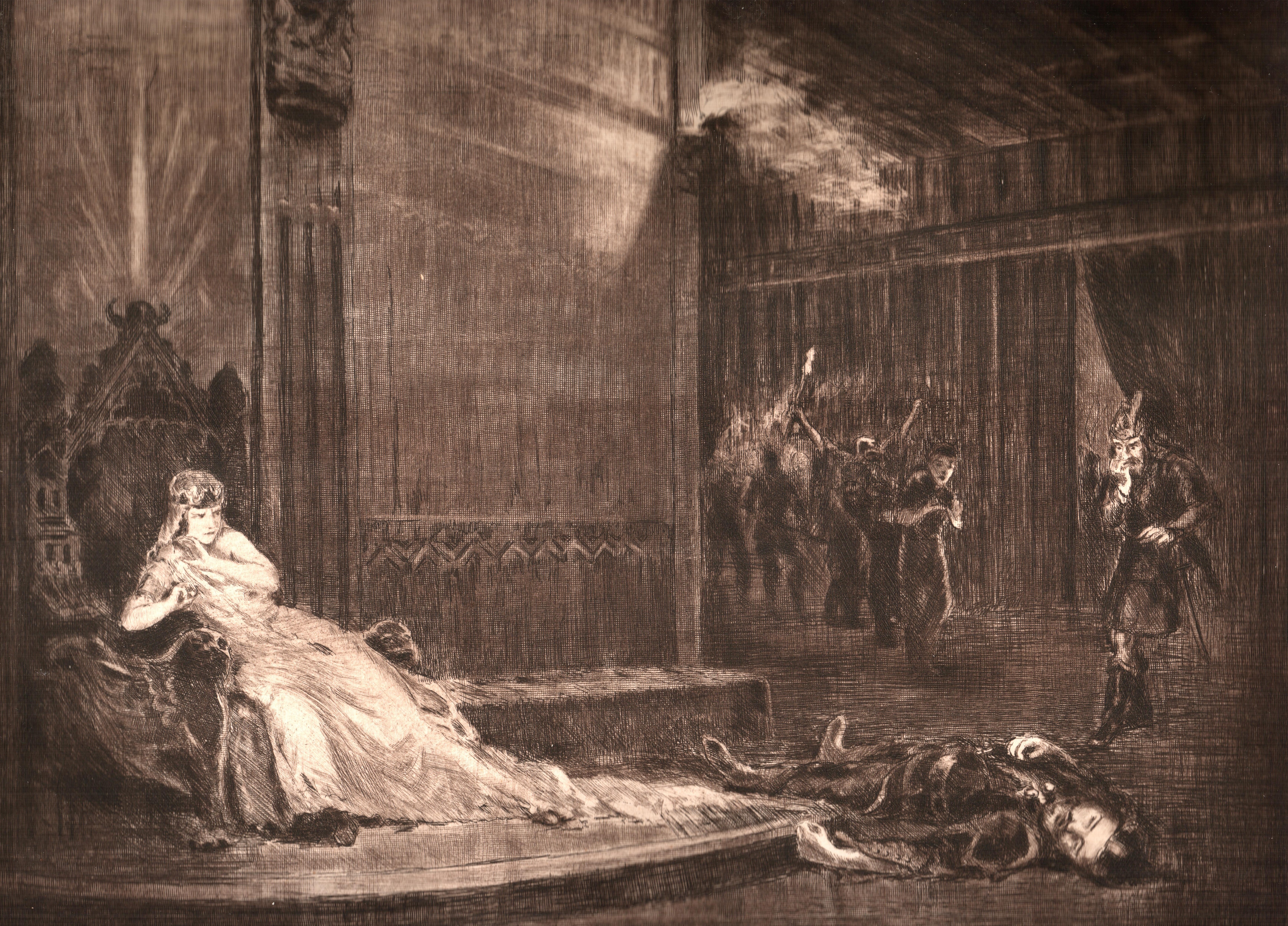 Great King Attila murdered