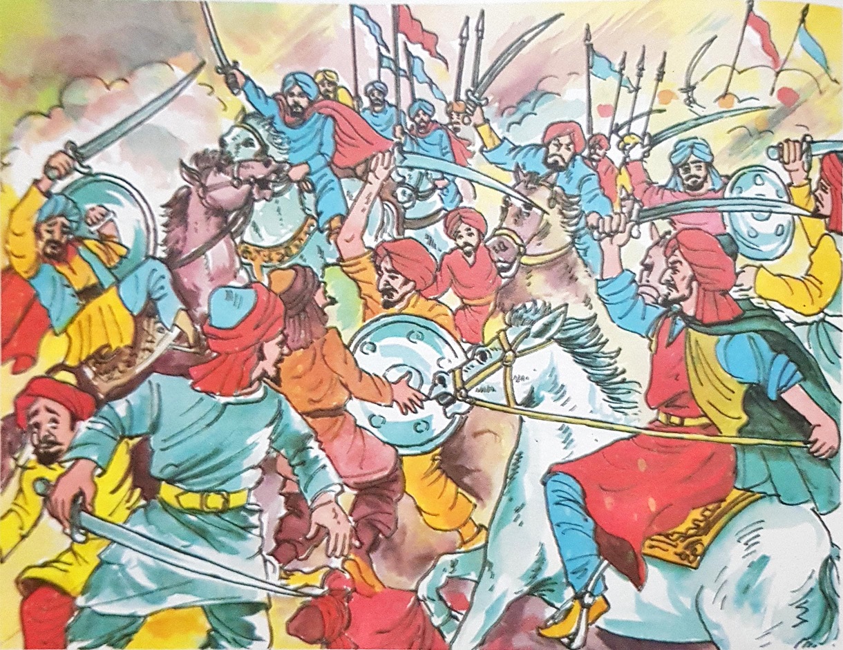 Battle of the Great Zāb River between the Umayyads and the Abbasids
