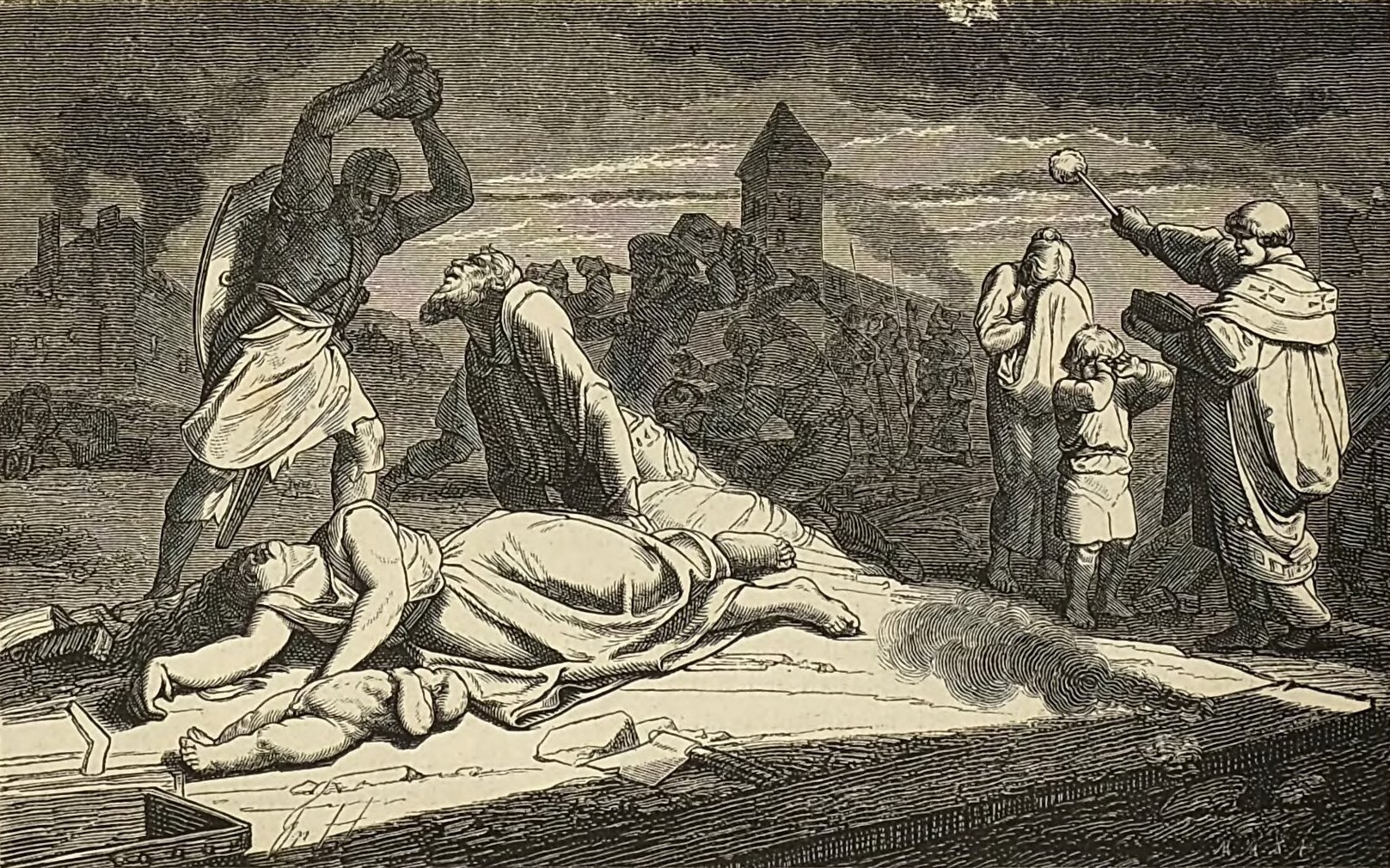 Jewish pogroms in Germany during the First Crusade