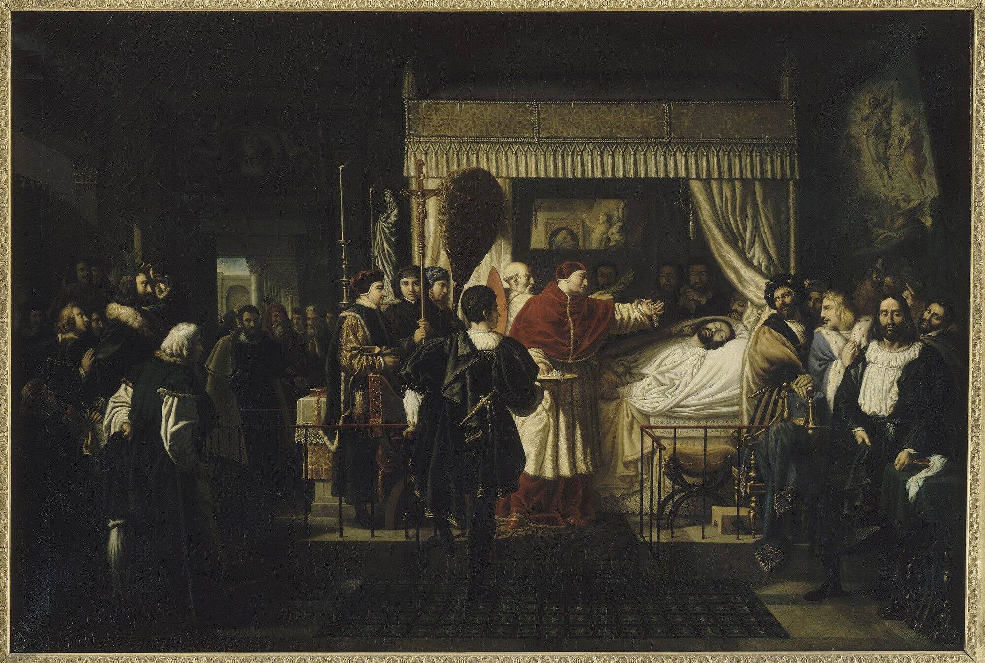 Honors rendered to Raphael after his death, by Pope Leo X