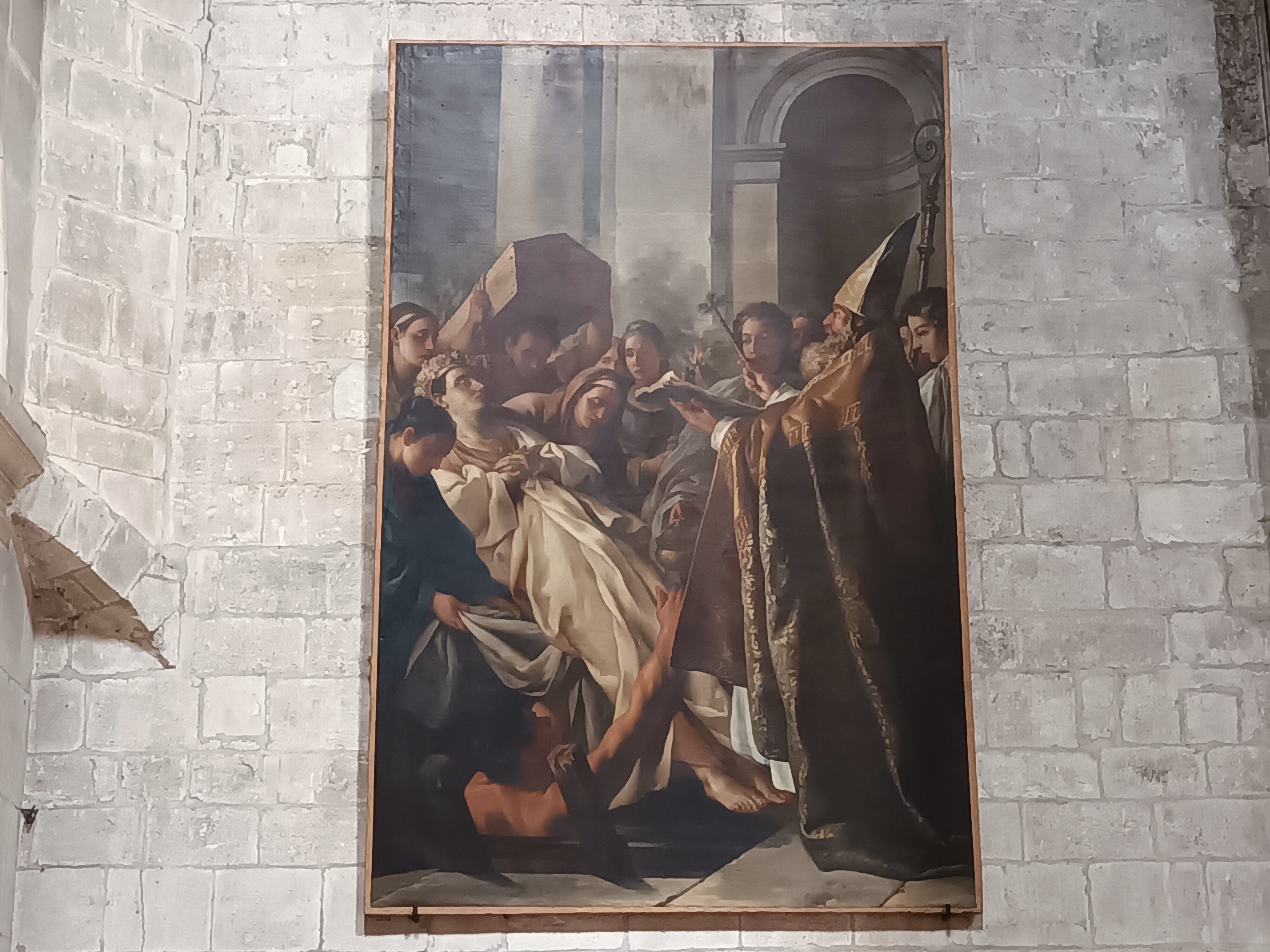 The Funeral of Saint Martha by Joseph-Marie Vien