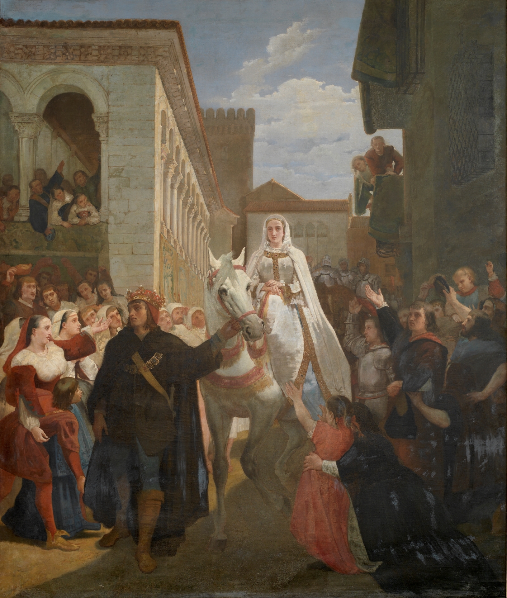 King Henry IV of Castile before the people of Segovia