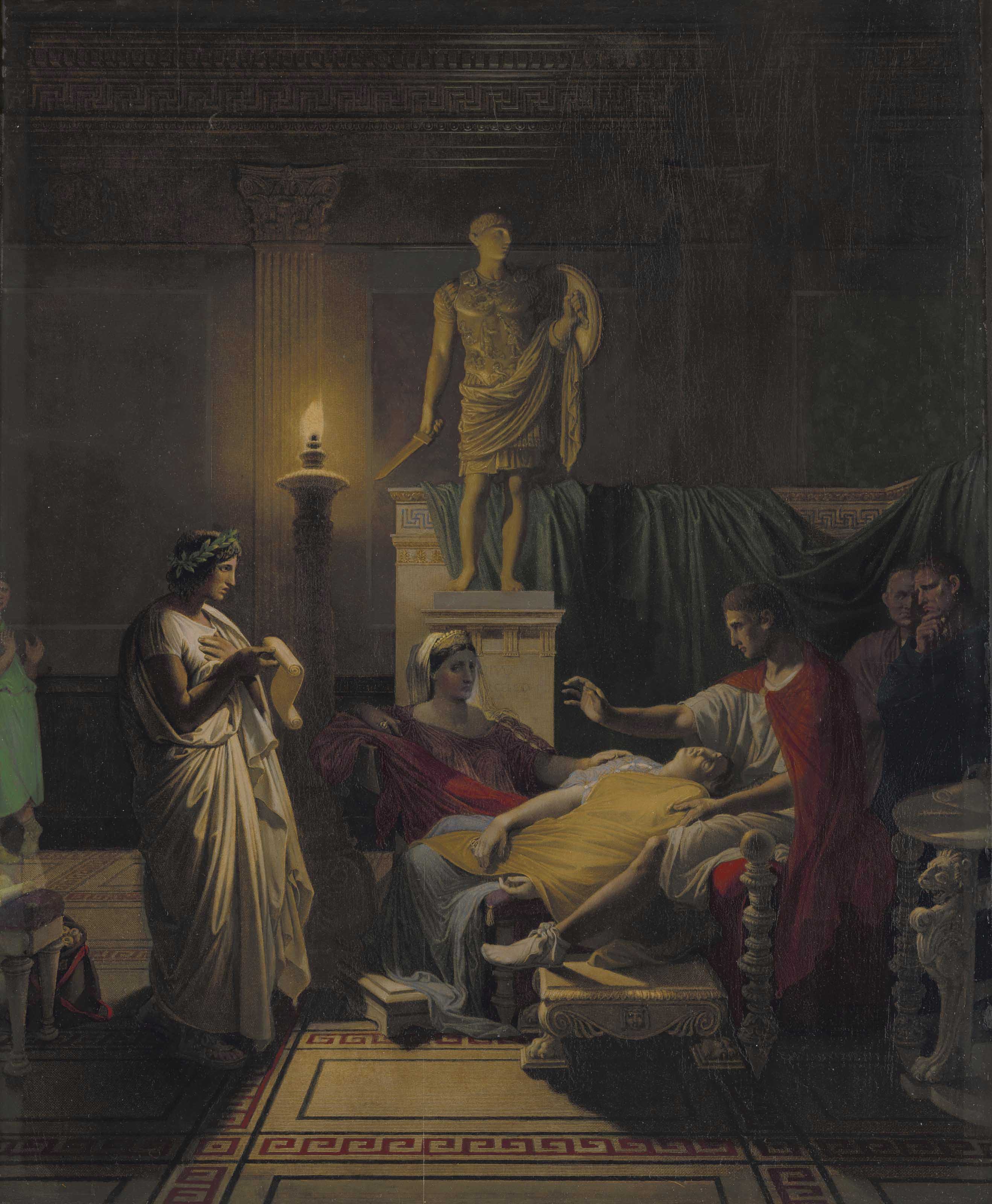 Virgil Reading from the Aeneid