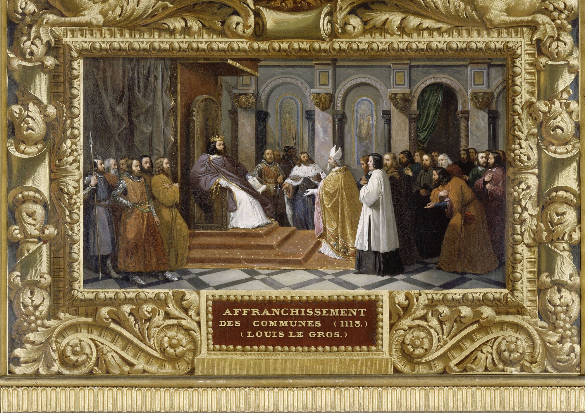 Enfranchisement of the communes by Louis VI the Fat