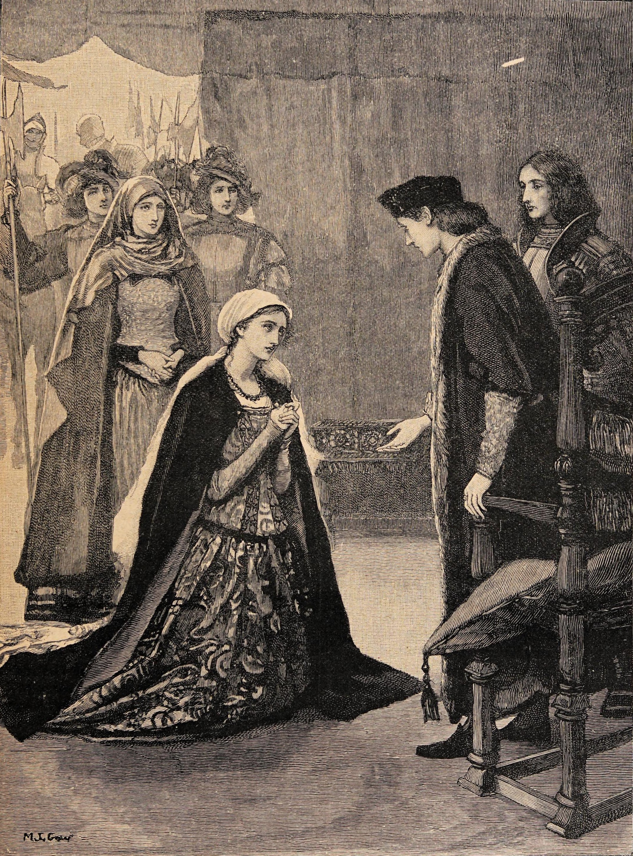 Lady Catherine Gordon before Henry VII
