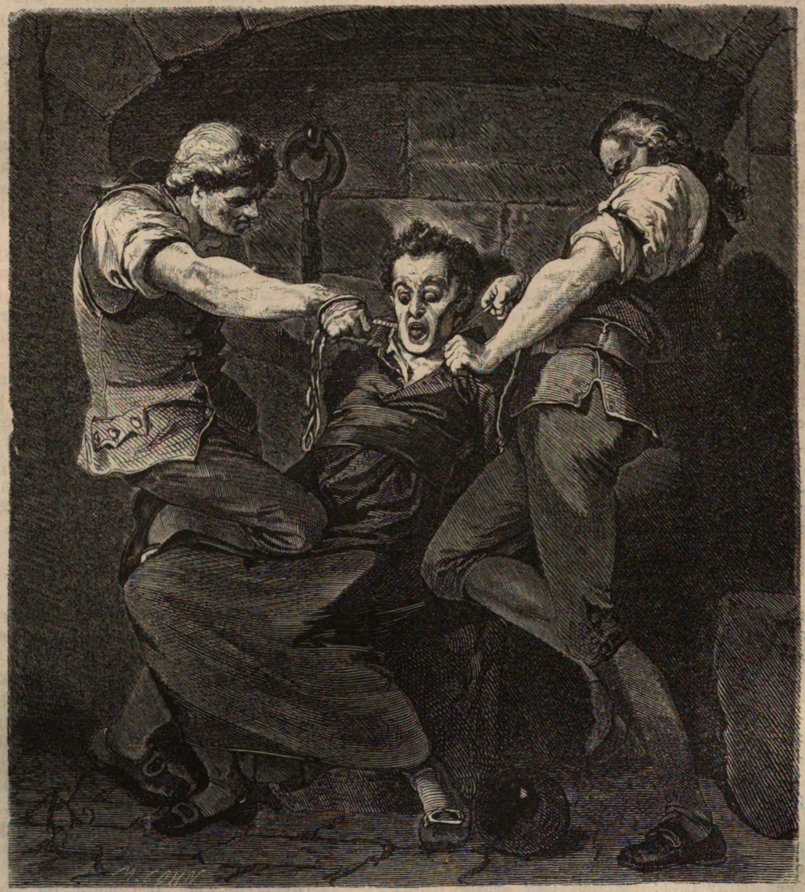 Jesuit Malagrita strangled in the dungeon