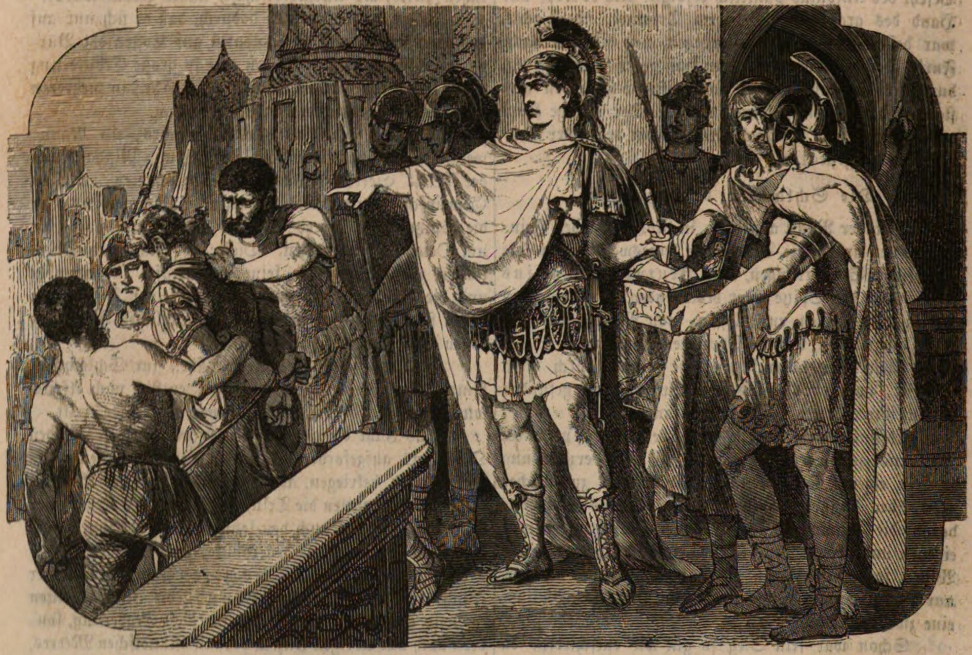 Pompeius burns the letters about assassination of Sertorius and capturing Marcus Perperna Veiento