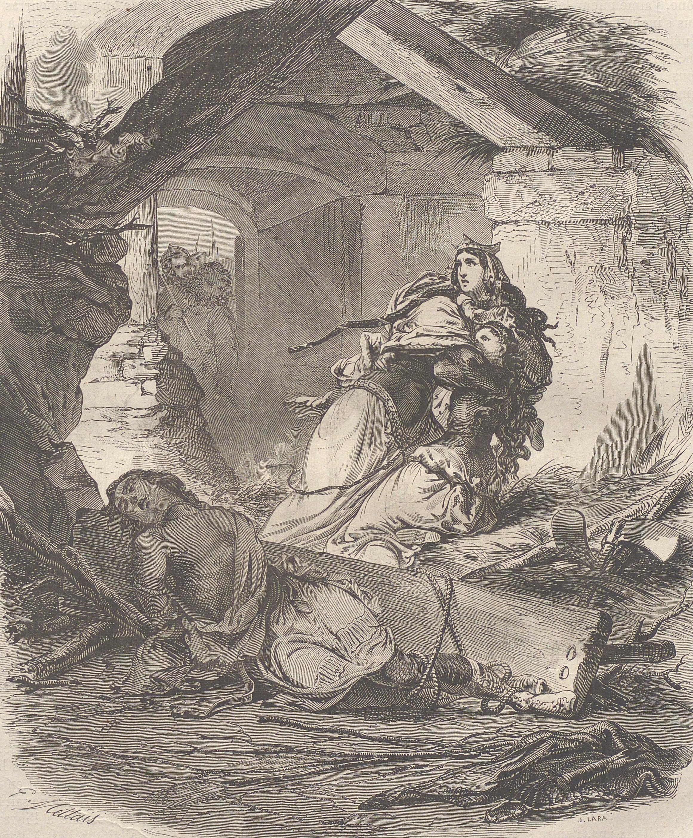 Death of Chramne, Son of Clotaire