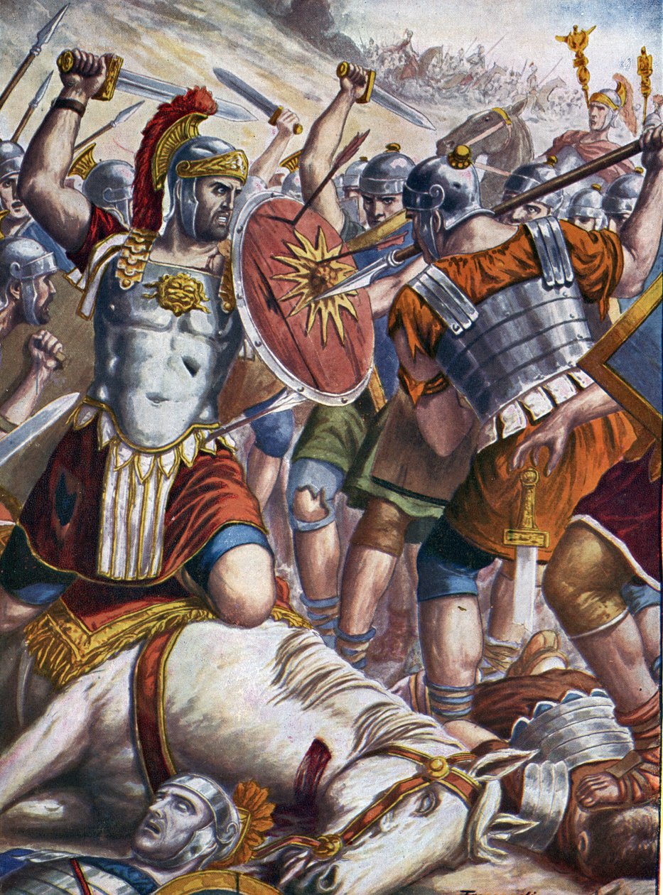 Lucullus Fighting to Stop the Advance of Mithridates
