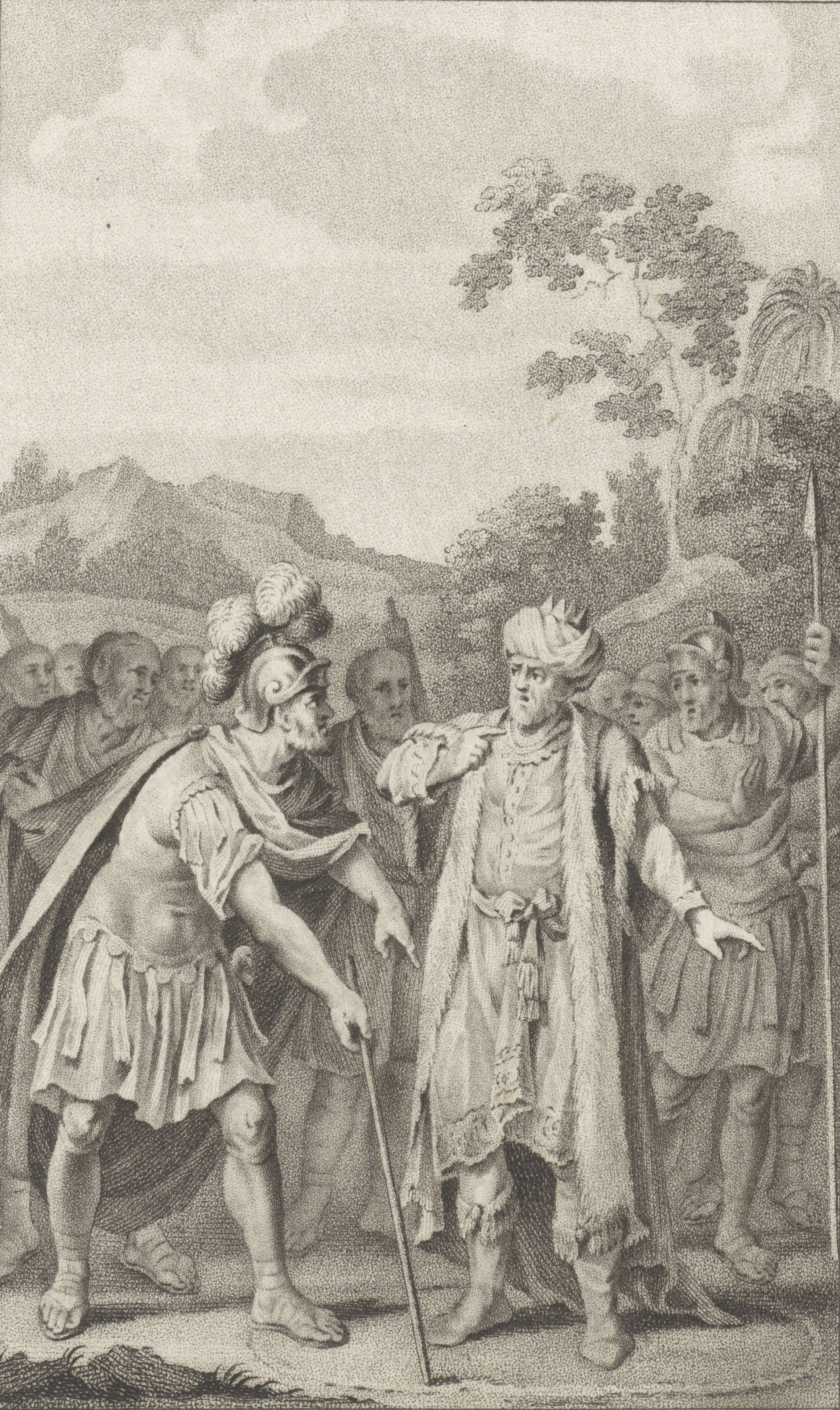 Popilius with Antiochus