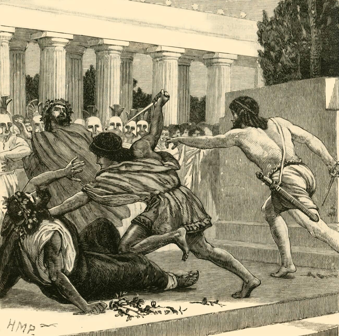 Slaughter off the Pisistratidae
