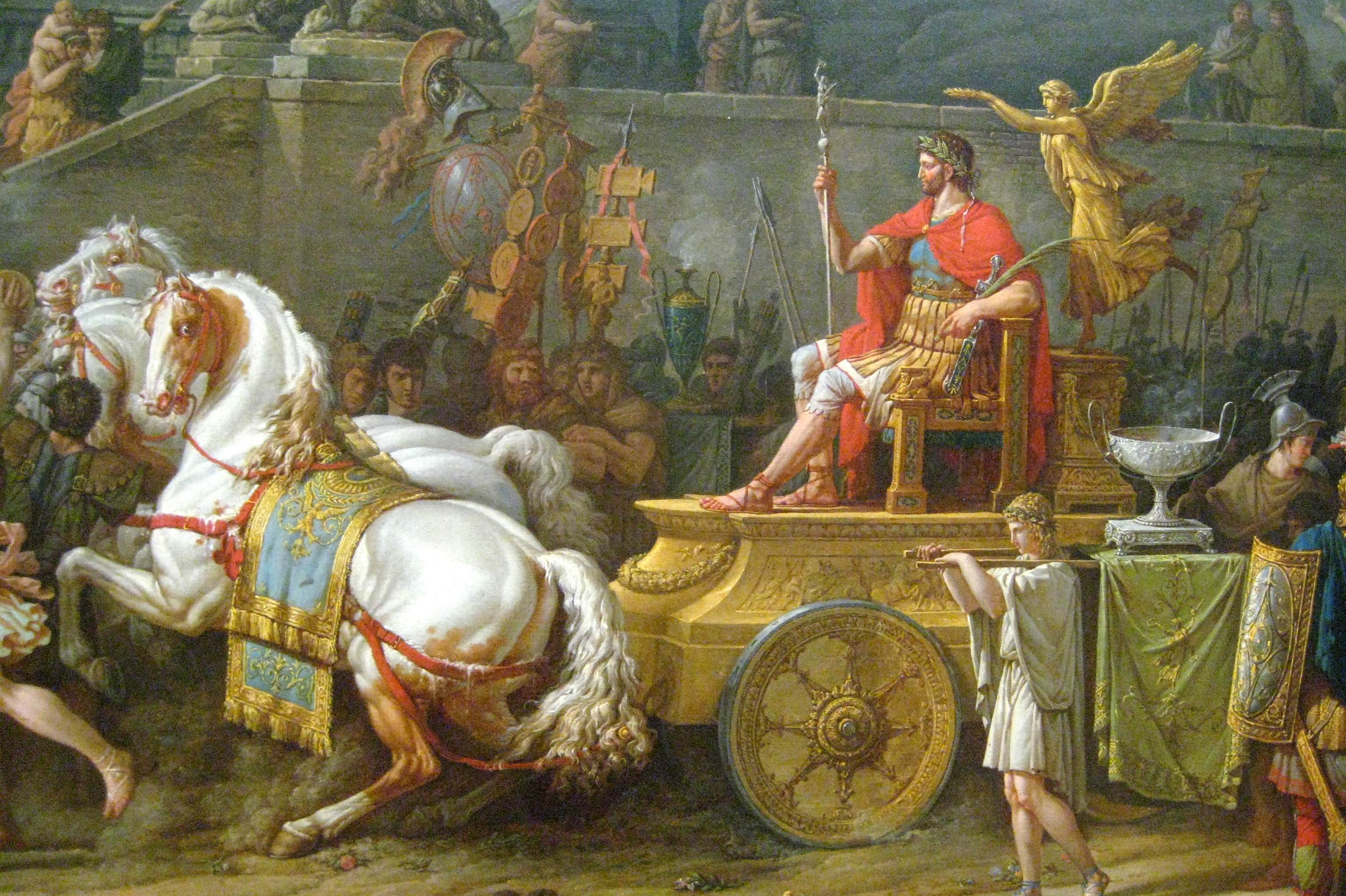 The Triumph of Aemilius Paulus (Detail)