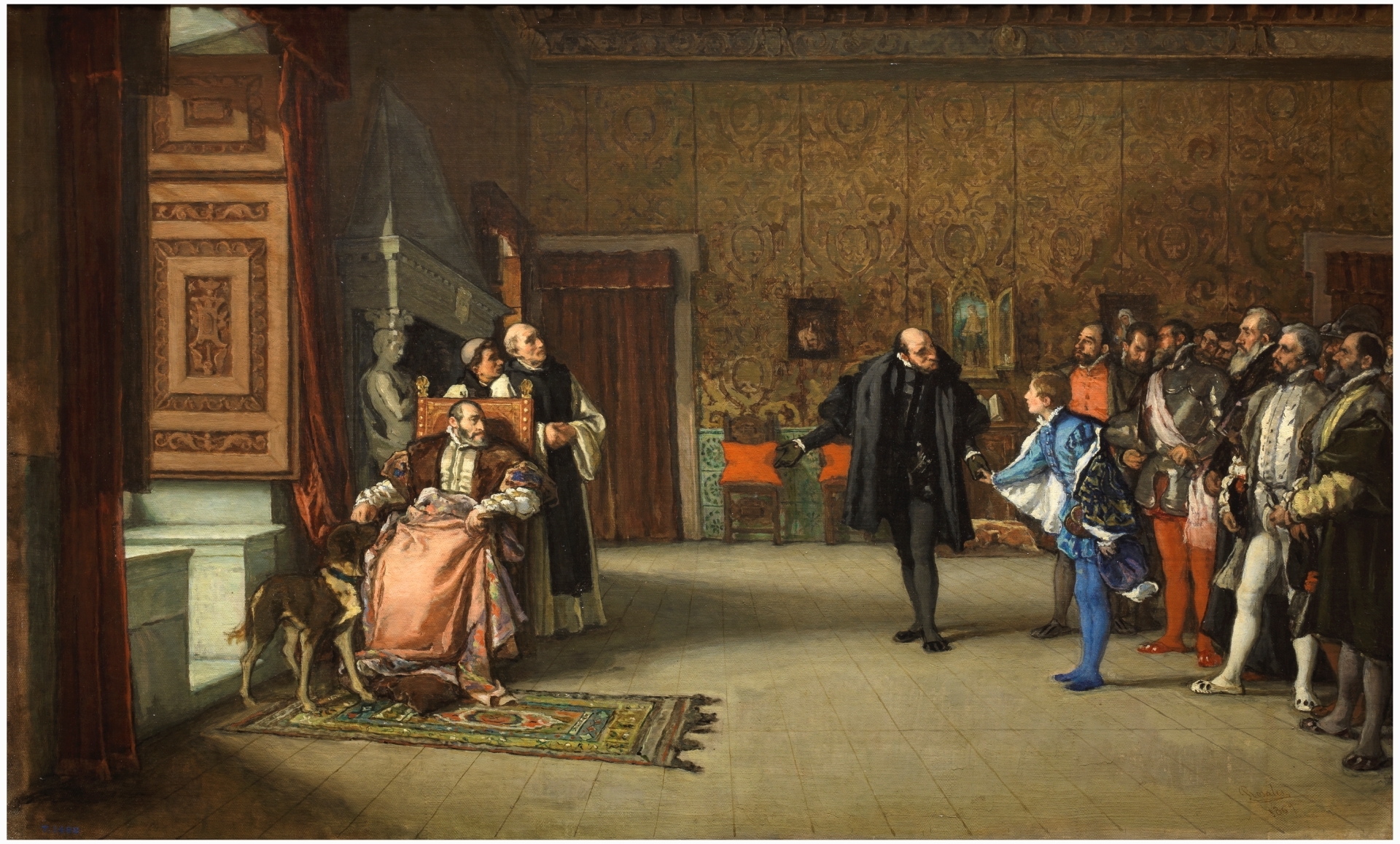 Juan de Austria's Presentation to Emperor Charles V in Yuste
