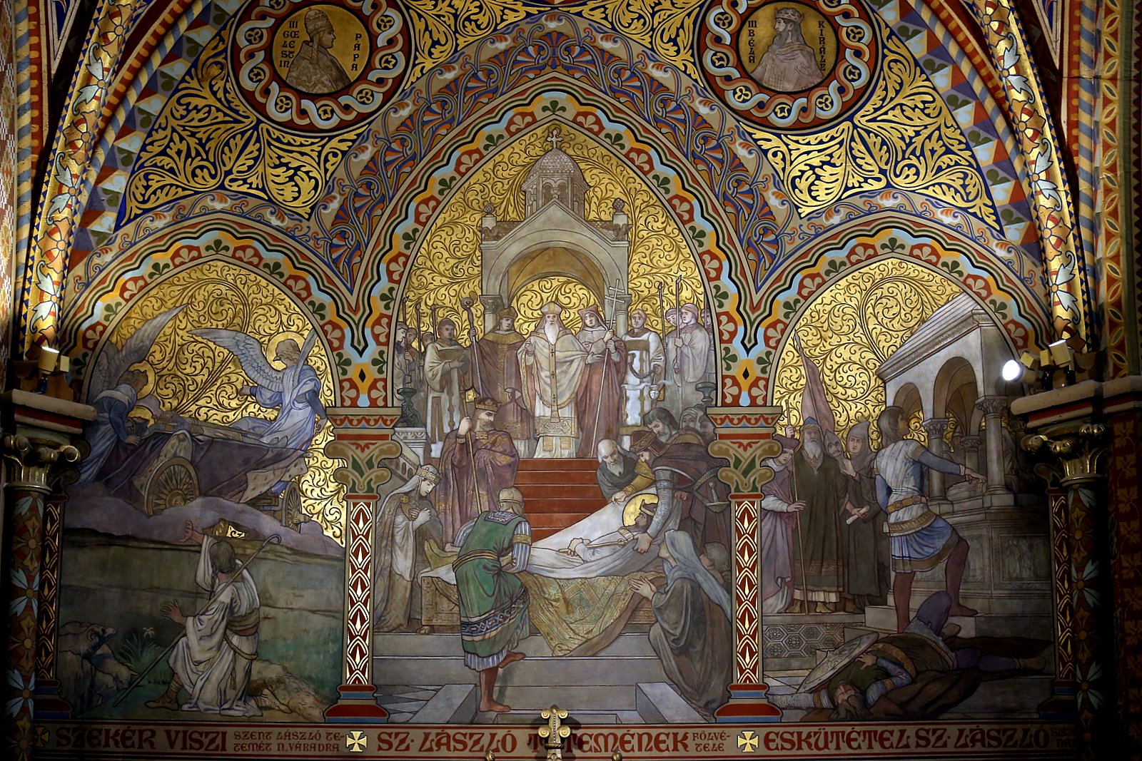 Pope Caelestinus III & Ladislaus