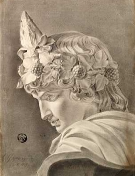 Antinous as Dionysus-Osiris. Peter Petrovitch Fernlund