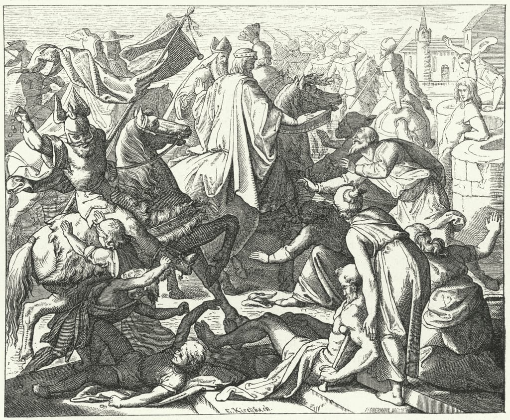 Coronation procession of Emperor Conrad II