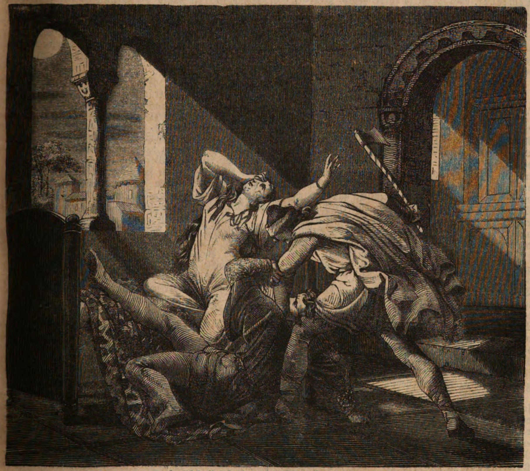 Rodoald slaughtered during adultery