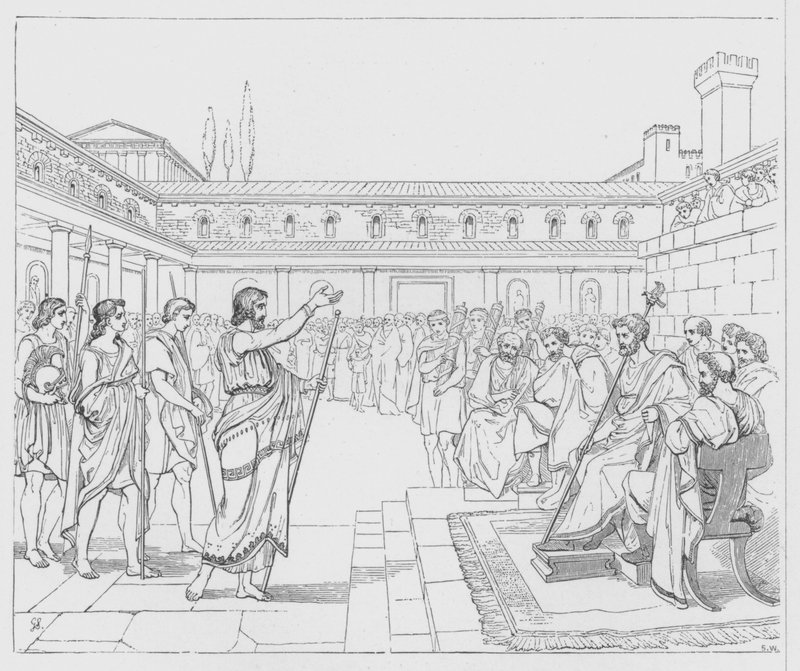 The Battle Of The Lake Regillus
