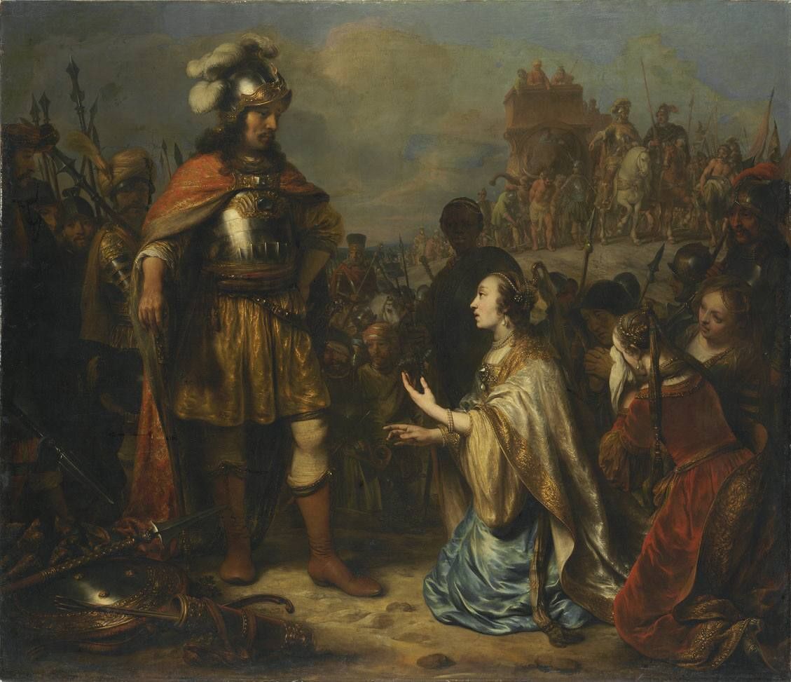 Alexander and the Women of Darius Gerbrand van den Eeckhout