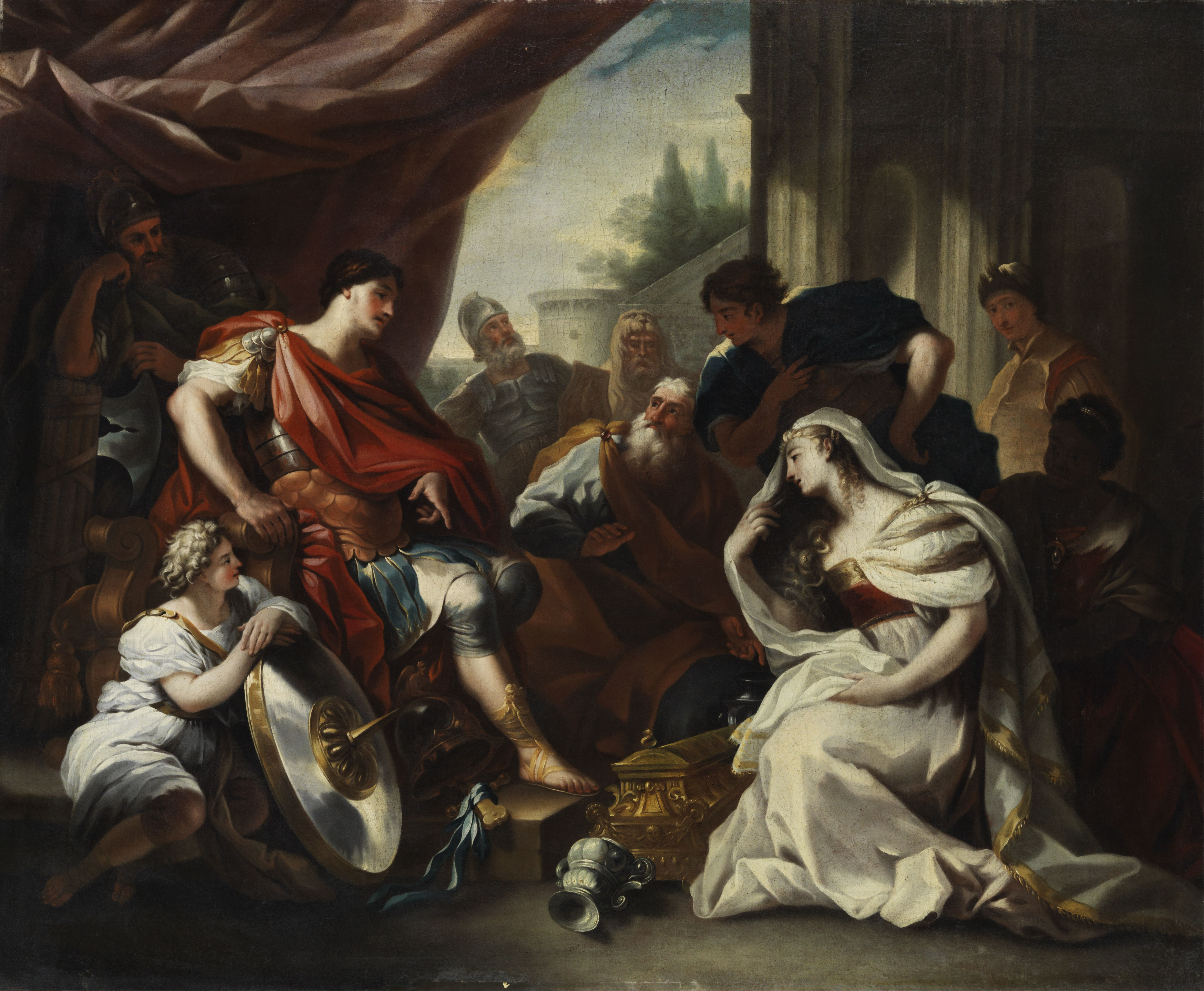 The Family of Darius Worships Alexander the Great