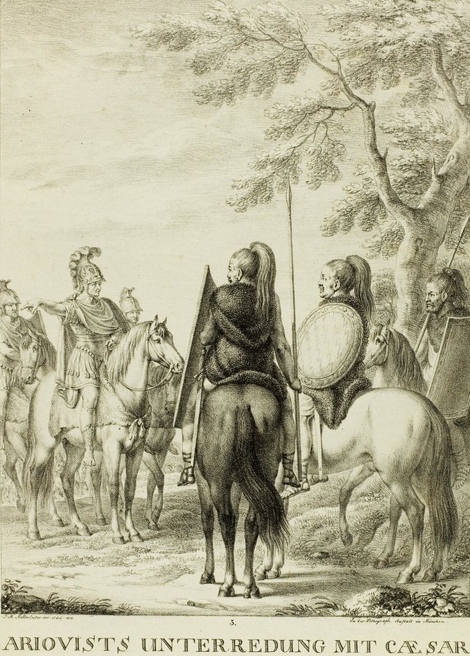 Ariovistus' Meeting with Caesar